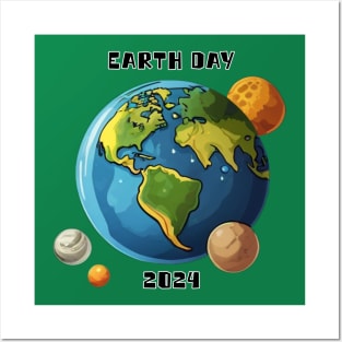 Planet Earth Day 2024 Posters and Art